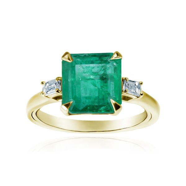 Emerald & Diamond Ring Demetra