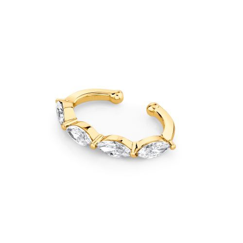 DIAMOND MARQUISE EAR CUFF