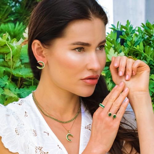 Emerald & Diamond Ring Pictor