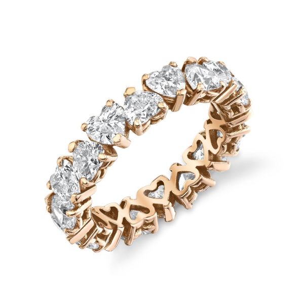 DIAMOND HEART ETERNITY BAND
