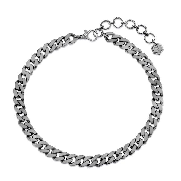 SOLID GOLD FLAT ESSENTIAL LINK NECKLACE