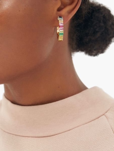 RAINBOW ETERNITY HOOPS