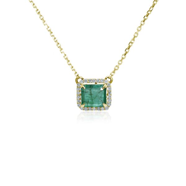 Emerald & Diamond Necklace Muta