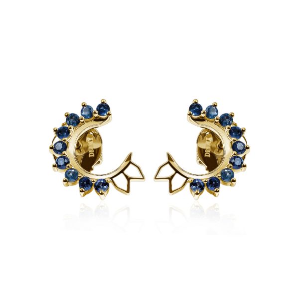 Sapphires Earrings Blue Argo