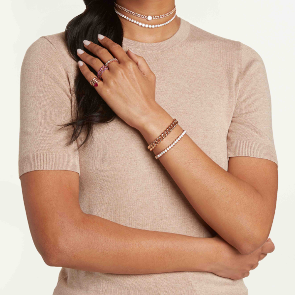 SOLID GOLD ESSENTIAL LINK BRACELET