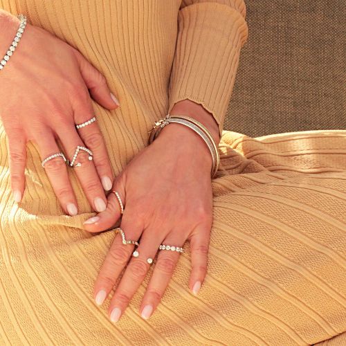 Pink Sapphire Bracelet Full Octans