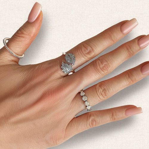 Diamond Ring Shimmering Thread