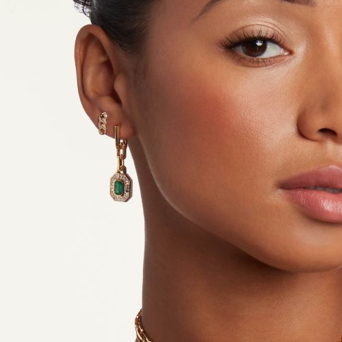 DIAMOND PAVE LINK STUDS