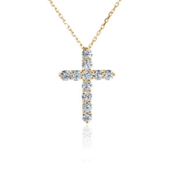 Diamond Pendant/cross Galliard