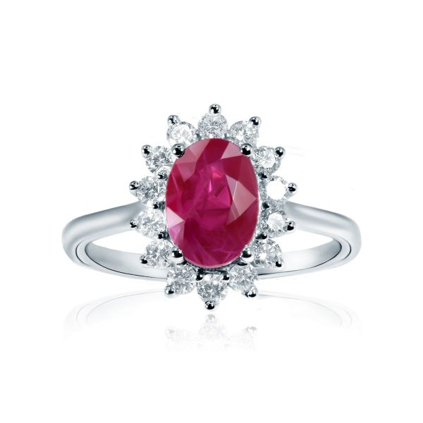 Ruby & Diamond Ring Leto