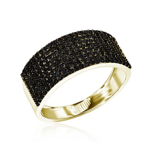 Diamond Ring Black Tamzara