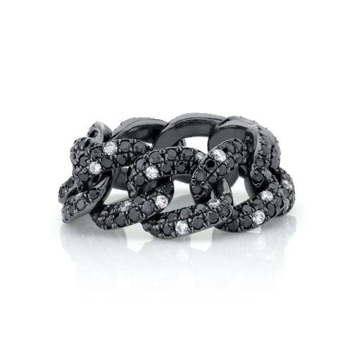 BLACK DIAMOND TWINKLE ESSENTIAL LINK RING