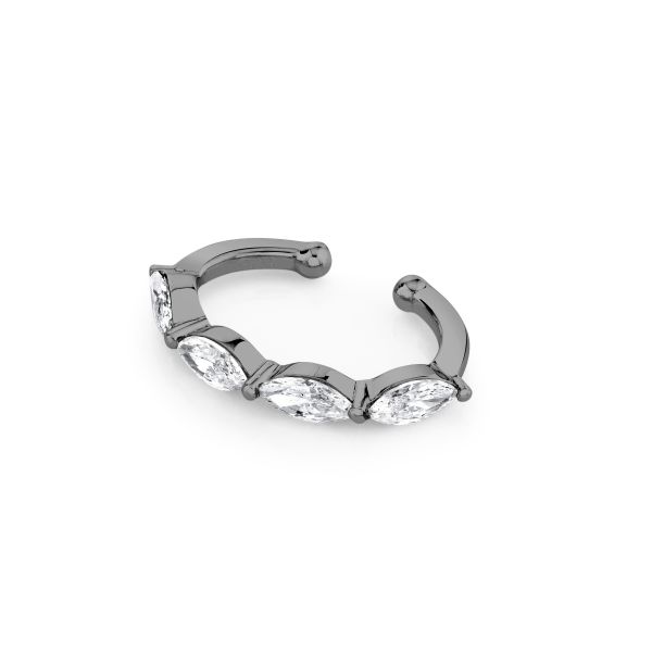DIAMOND MARQUISE EAR CUFF