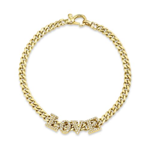 MINI ME DIAMOND LOVE BABY LINK BRACELET