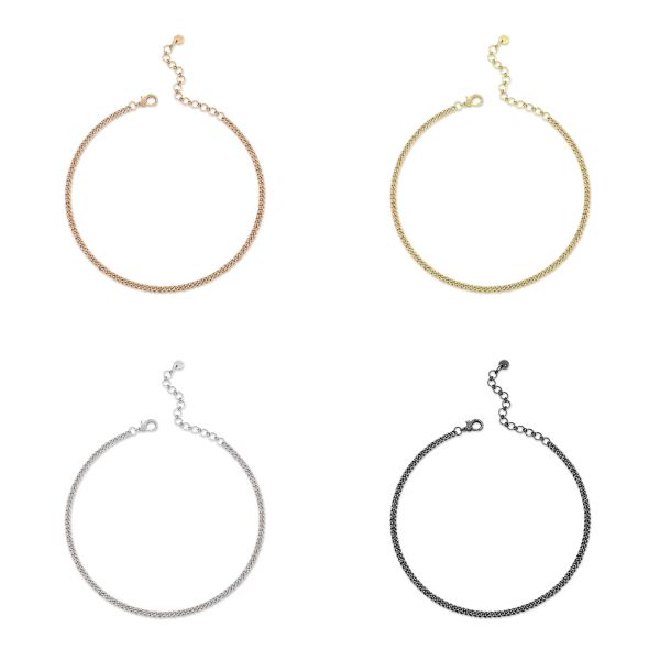 DIAMOND PAVE BABY LINK NECKLACE