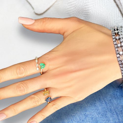 Emerald & Diamond Ring Youth