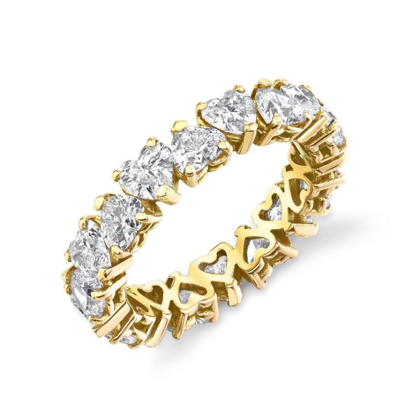 DIAMOND HEART ETERNITY BAND