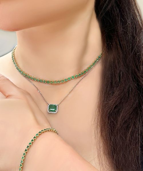 Sapphire & Diamond Bracelet Blue Berenice