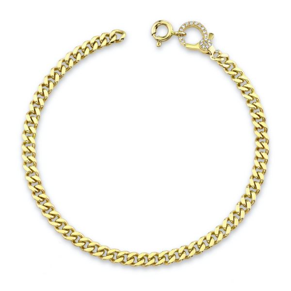 SOLID GOLD DIY BABY LINK BRACELET