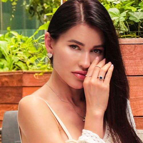 Sapphire & Diamond Ring Hesper