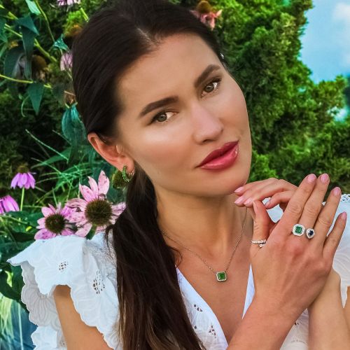 Emerald & Diamond Necklace Muta