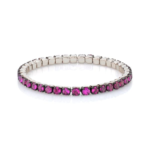 RUBY SINGLE THREAD RING