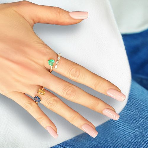 Sapphire Ring Sunny Day