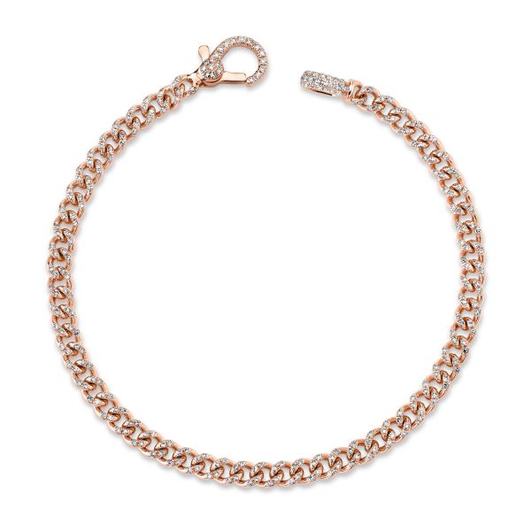 DIAMOND PAVE BABY LINK BRACELET