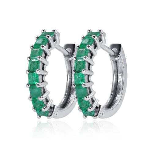 Emerald Earrings Eridanus