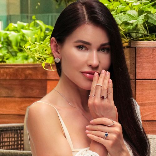 Ruby & Diamond Ring Persephone