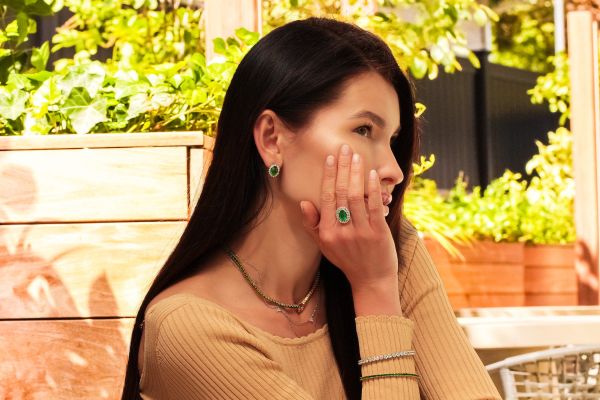 Pink Sapphire & Diamond Bracelet Pink Octans