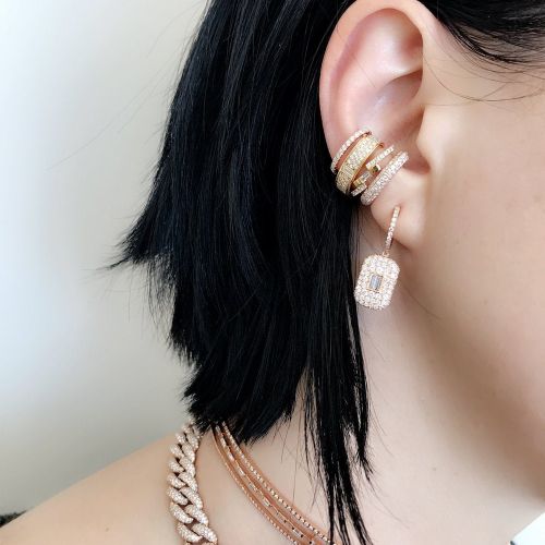 DIAMOND PAVE EAR CUFF