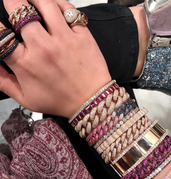 RAINBOW PAVE ESSENTIAL LINK BRACELET