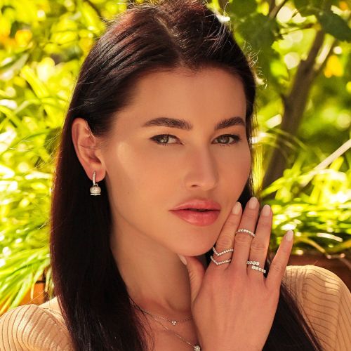 Diamond Earrings Canario