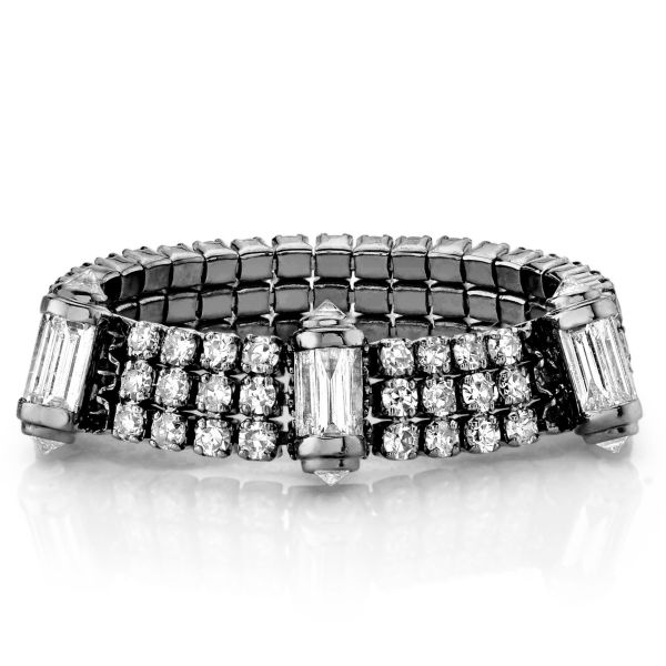 DIAMOND TRIPLE THREAD RING