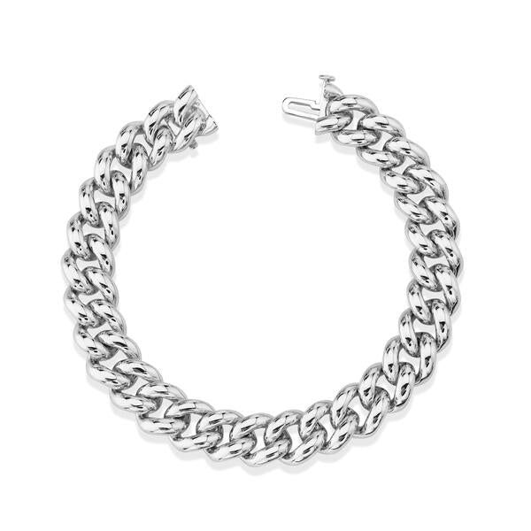 SOLID GOLD ESSENTIAL LINK BRACELET