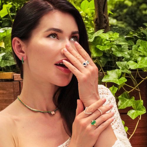 Emerald & Diamond Ring Sylvan