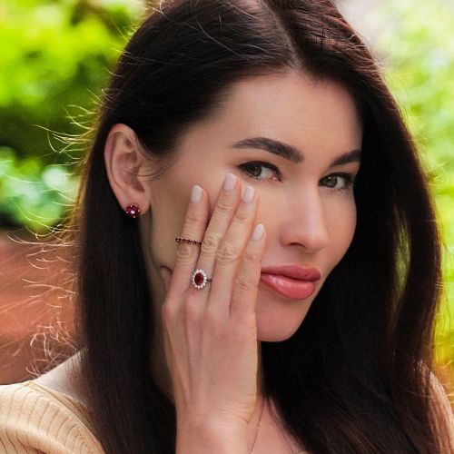 Ruby & Diamond Ring Leto